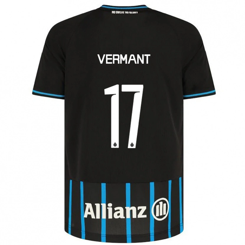 Danxen Damen Romeo Vermant #17 Schwarz Blau Heimtrikot Trikot 2025/26 T-Shirt Österreich