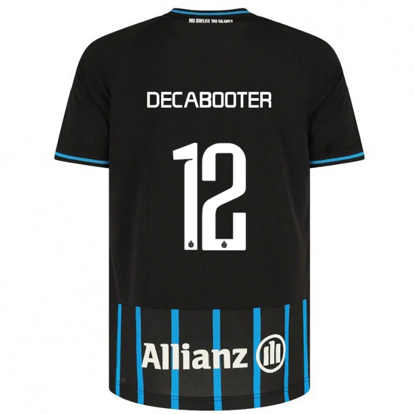 Danxen Damen Marith Decabooter #12 Schwarz Blau Heimtrikot Trikot 2025/26 T-Shirt Österreich