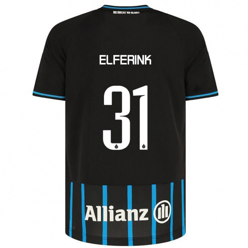 Danxen Damen Marie Elferink #31 Schwarz Blau Heimtrikot Trikot 2025/26 T-Shirt Österreich