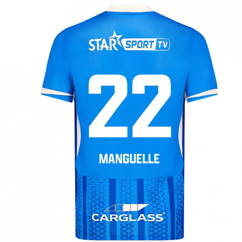 Danxen Damen Brad Manguelle #22 Blau Weiß Heimtrikot Trikot 2025/26 T-Shirt Österreich