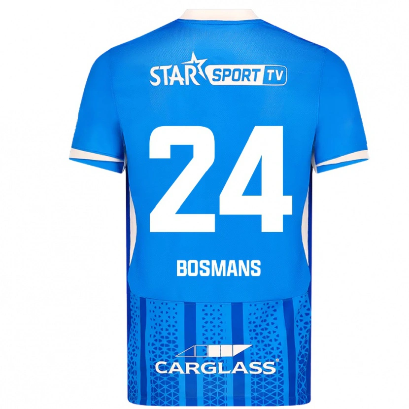 Danxen Damen Pia Bosmans #24 Blau Weiß Heimtrikot Trikot 2025/26 T-Shirt Österreich
