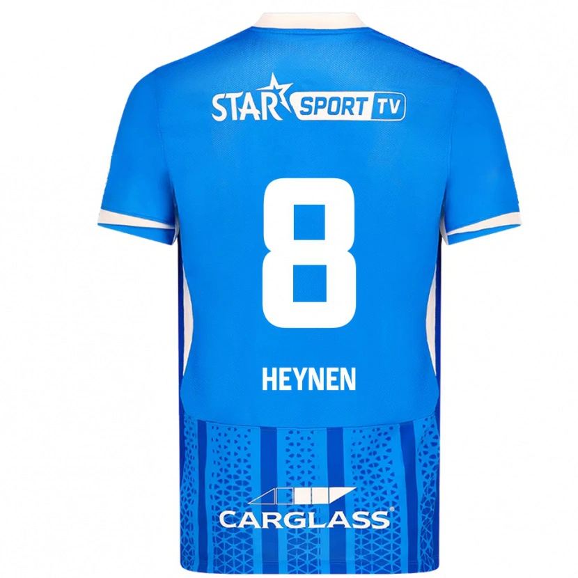 Danxen Damen Bryan Heynen #8 Blau Weiß Heimtrikot Trikot 2025/26 T-Shirt Österreich