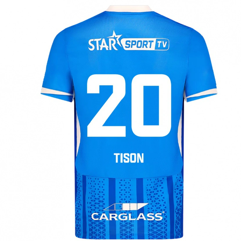 Danxen Damen Charlotte Tison #20 Blau Weiß Heimtrikot Trikot 2025/26 T-Shirt Österreich