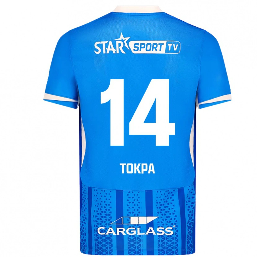 Danxen Damen Winner Tokpa #14 Blau Weiß Heimtrikot Trikot 2025/26 T-Shirt Österreich