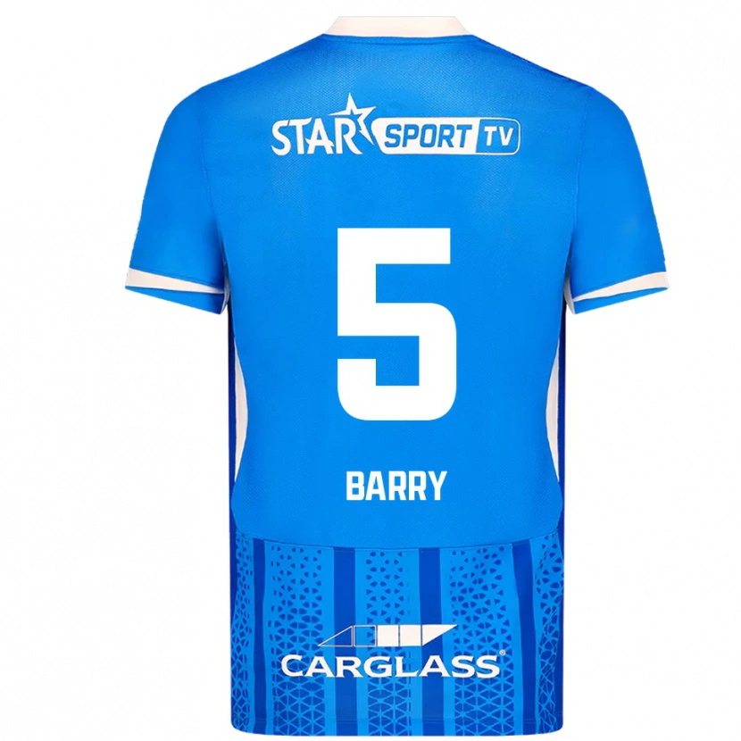 Danxen Damen Alpha Barry #5 Blau Weiß Heimtrikot Trikot 2025/26 T-Shirt Österreich