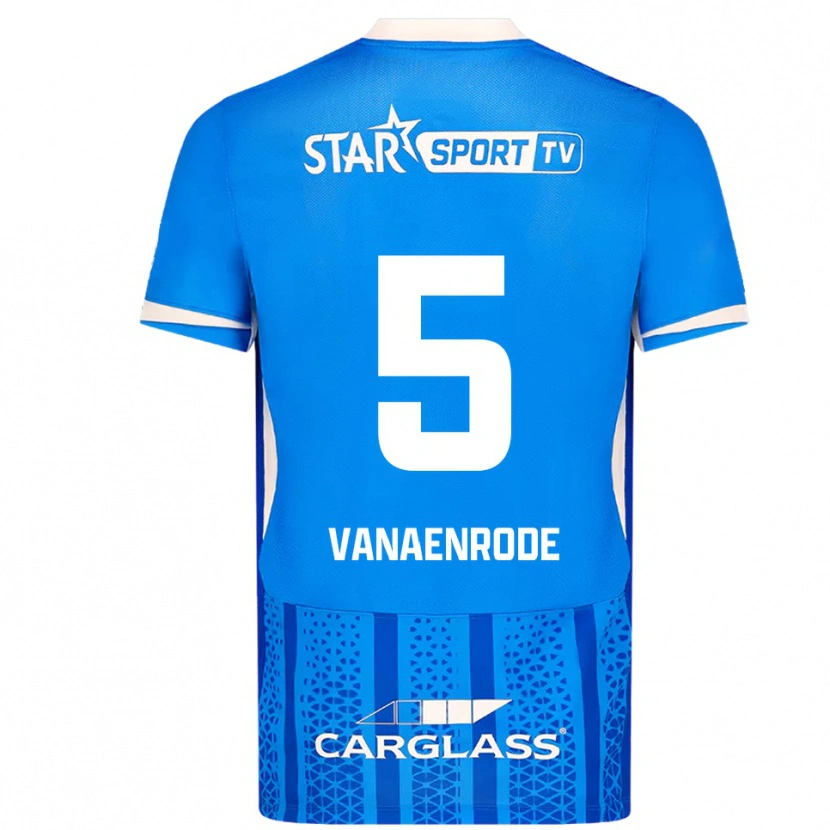 Danxen Damen Gwyneth Vanaenrode #5 Blau Weiß Heimtrikot Trikot 2025/26 T-Shirt Österreich