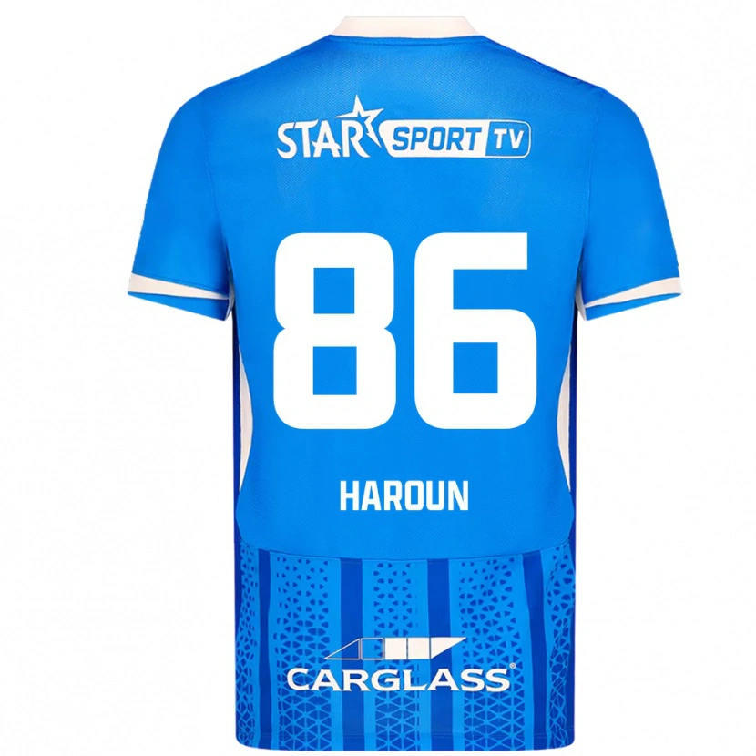 Danxen Damen Kenan Haroun #86 Blau Weiß Heimtrikot Trikot 2025/26 T-Shirt Österreich