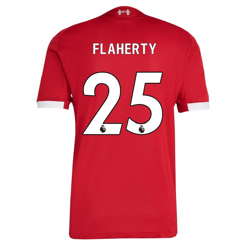 Danxen Damen Gilly Flaherty #25 Rot Weiß Heimtrikot Trikot 2025/26 T-Shirt Österreich