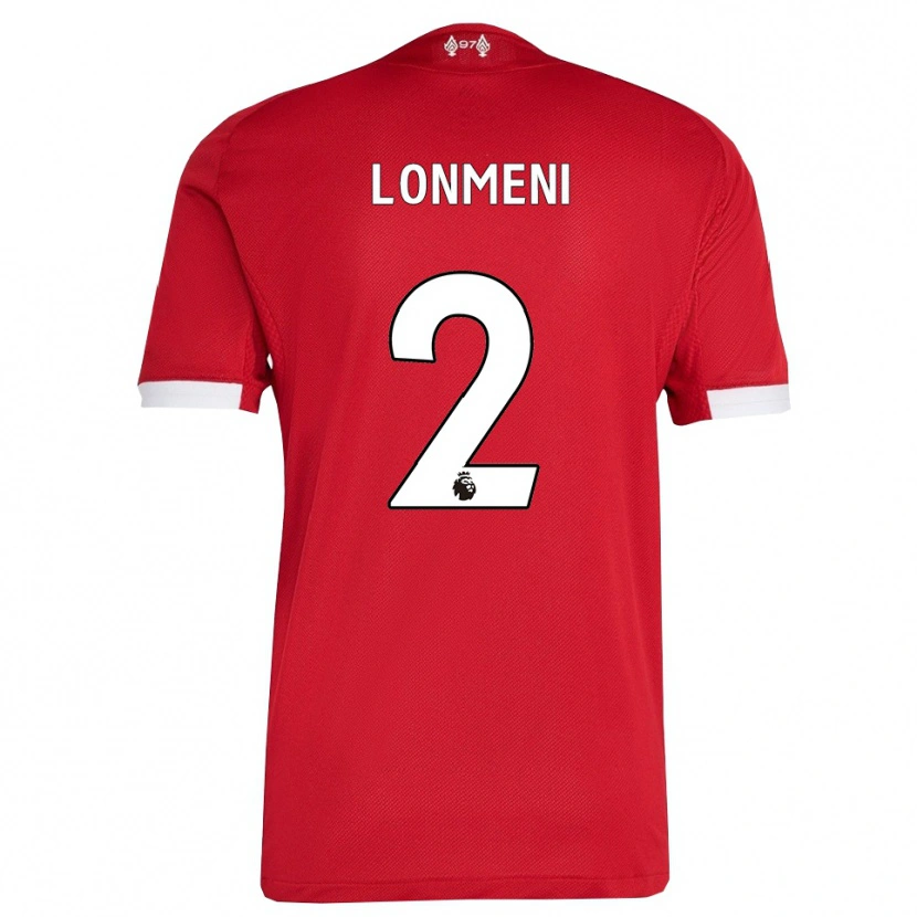 Danxen Damen Scofield Lonmeni #2 Rot Weiß Heimtrikot Trikot 2025/26 T-Shirt Österreich