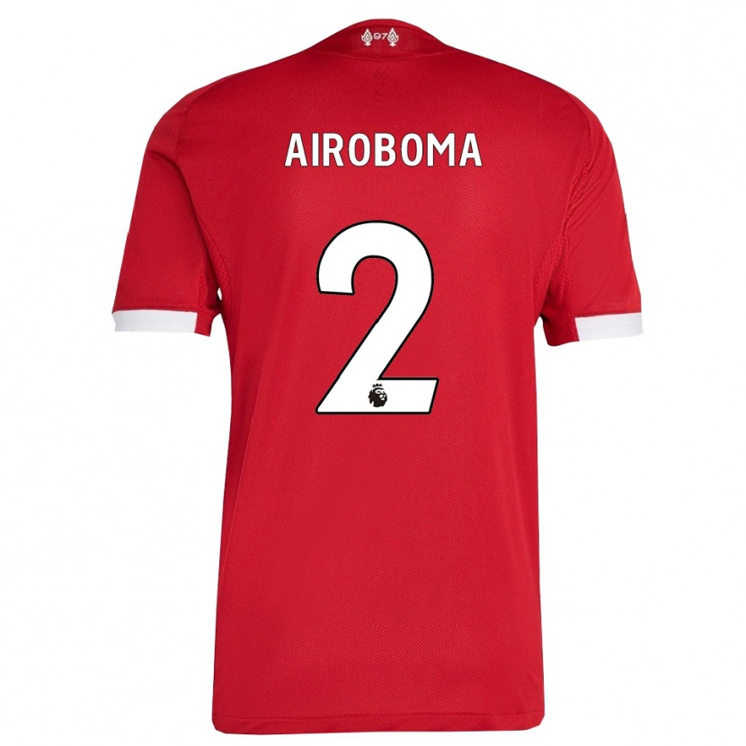 Danxen Damen Emmanuel Airoboma #2 Rot Weiß Heimtrikot Trikot 2025/26 T-Shirt Österreich
