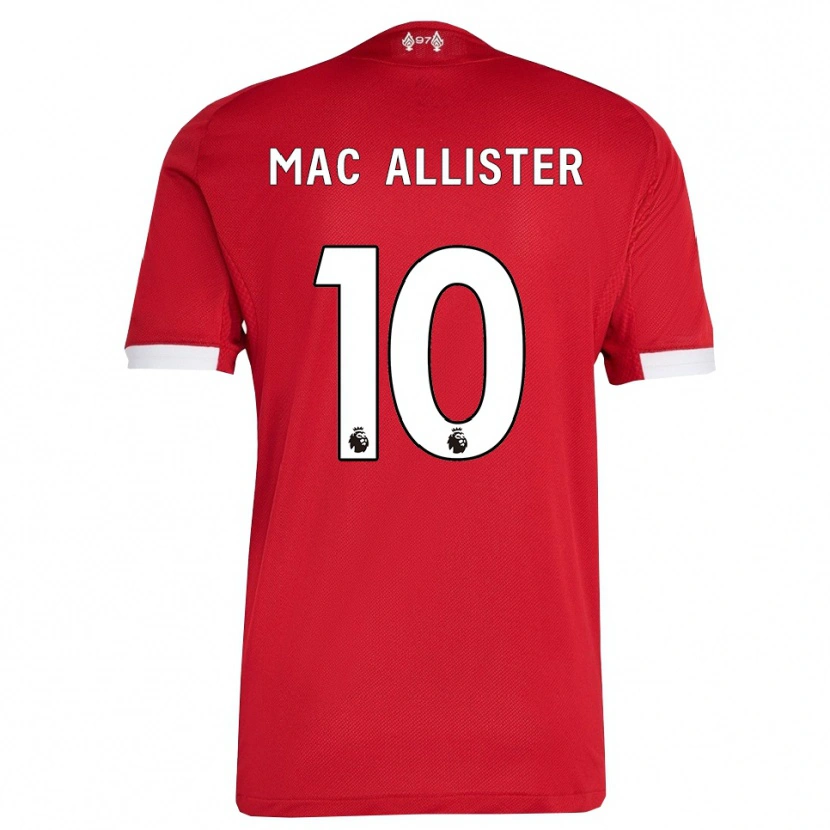 Danxen Damen Alexis Mac Allister #10 Rot Weiß Heimtrikot Trikot 2025/26 T-Shirt Österreich