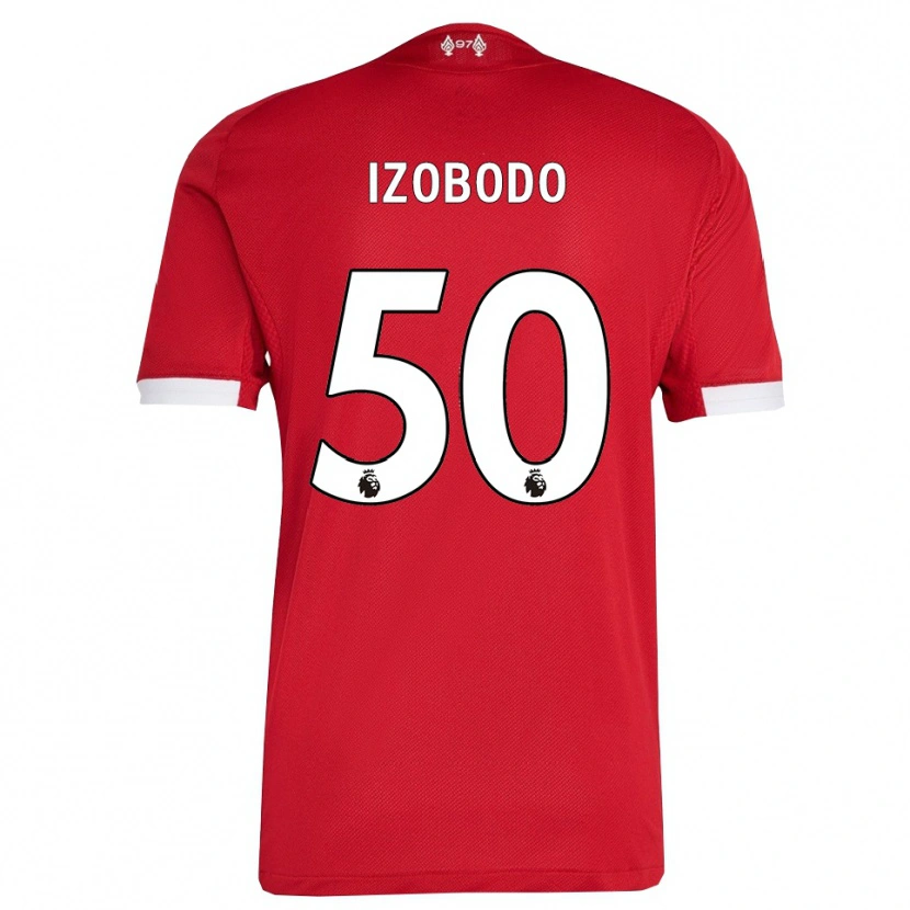 Danxen Damen Elijah Izobodo John #50 Rot Weiß Heimtrikot Trikot 2025/26 T-Shirt Österreich