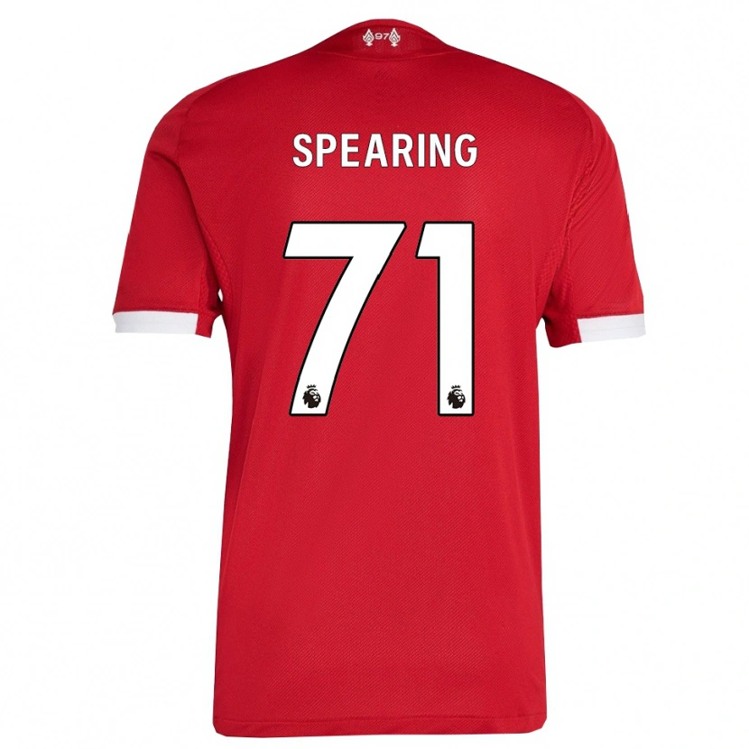 Danxen Damen Jay Spearing #71 Rot Weiß Heimtrikot Trikot 2025/26 T-Shirt Österreich