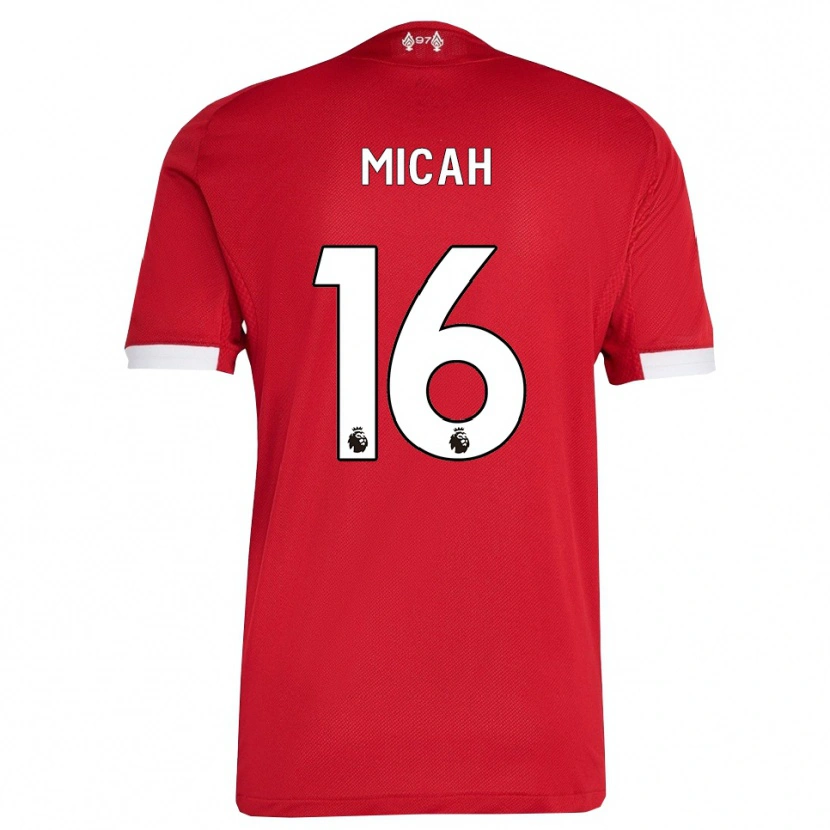 Danxen Damen Teagan Micah #16 Rot Weiß Heimtrikot Trikot 2025/26 T-Shirt Österreich