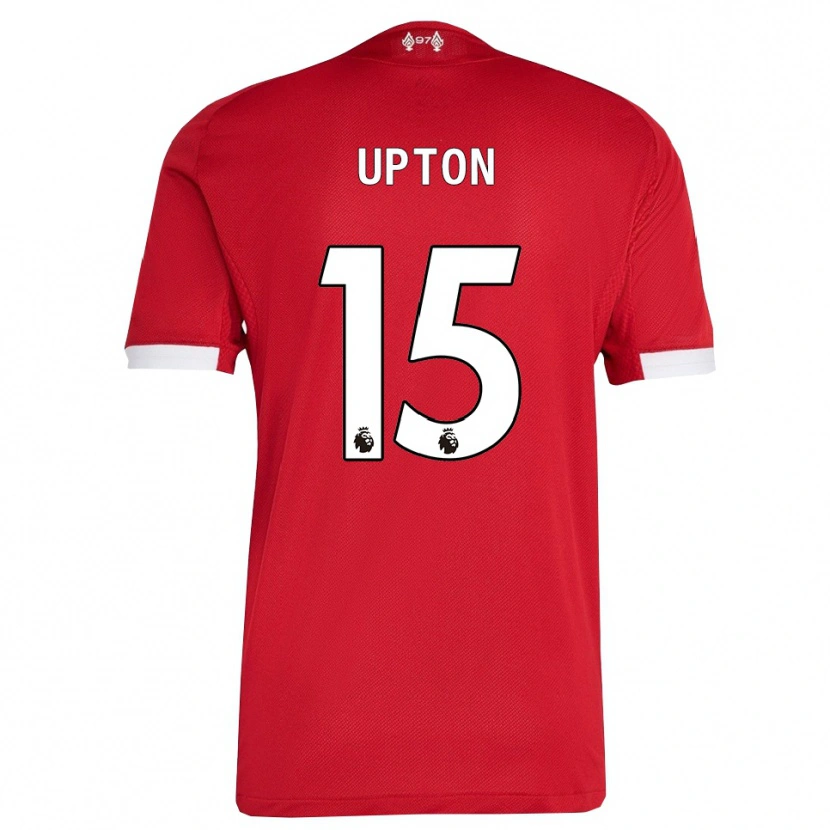 Danxen Damen Joe Upton #15 Rot Weiß Heimtrikot Trikot 2025/26 T-Shirt Österreich