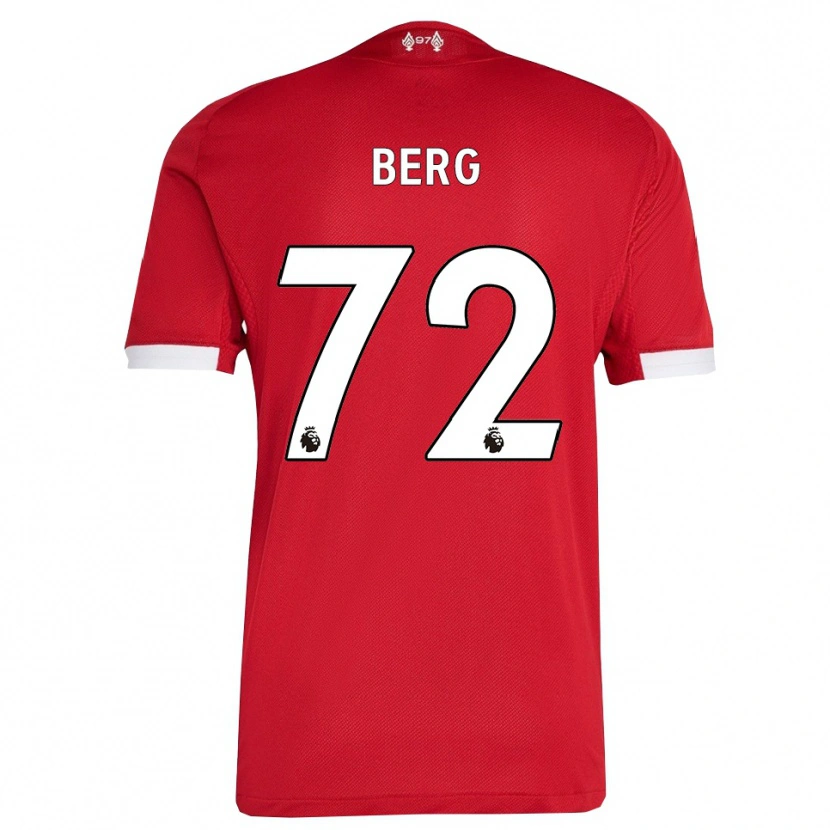 Danxen Damen Sepp Van Den Berg #72 Rot Weiß Heimtrikot Trikot 2025/26 T-Shirt Österreich