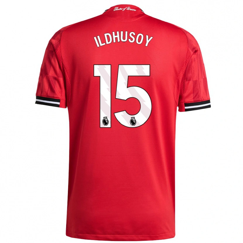 Danxen Damen Celin Bizet Ildhusøy #15 Rot Schwarz Weiß Heimtrikot Trikot 2025/26 T-Shirt Österreich
