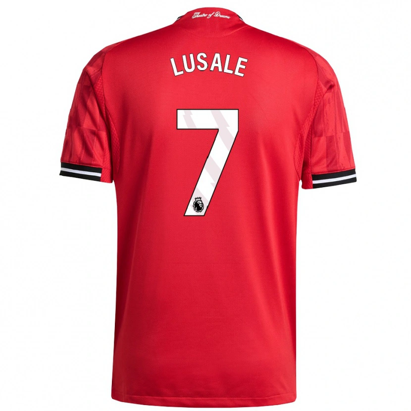 Danxen Damen Samuel Lusale #7 Rot Schwarz Weiß Heimtrikot Trikot 2025/26 T-Shirt Österreich