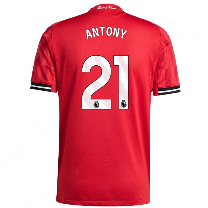 Danxen Damen Antony #21 Rot Schwarz Weiß Heimtrikot Trikot 2025/26 T-Shirt Österreich