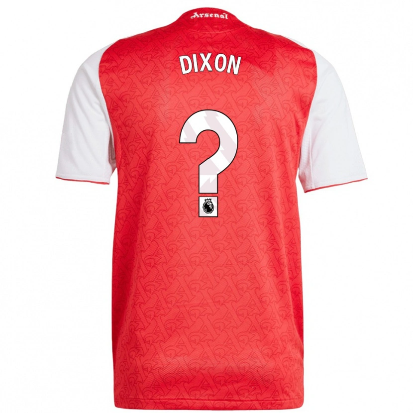 Danxen Damen Danny Dixon #0 Rot Weiß Heimtrikot Trikot 2025/26 T-Shirt Österreich