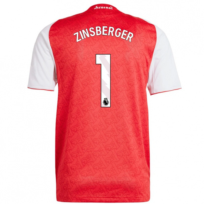 Danxen Damen Manuela Zinsberger #1 Rot Weiß Heimtrikot Trikot 2025/26 T-Shirt Österreich