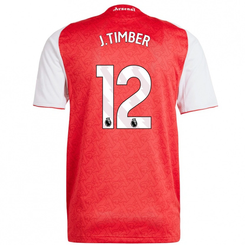 Danxen Damen Jurrien Timber #12 Rot Weiß Heimtrikot Trikot 2025/26 T-Shirt Österreich