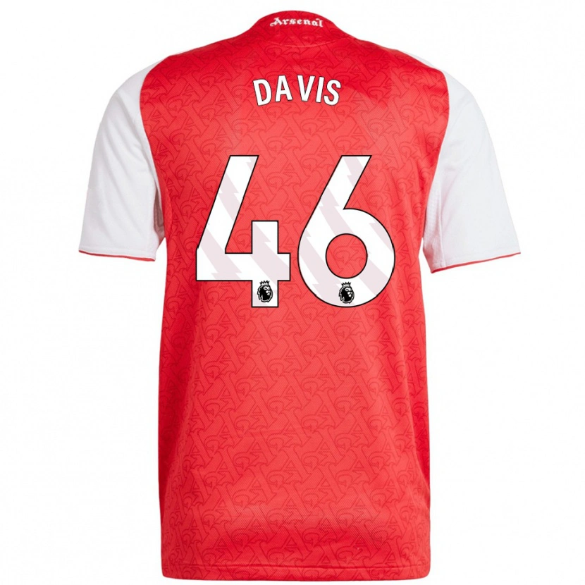 Danxen Damen Timi Davis #46 Rot Weiß Heimtrikot Trikot 2025/26 T-Shirt Österreich