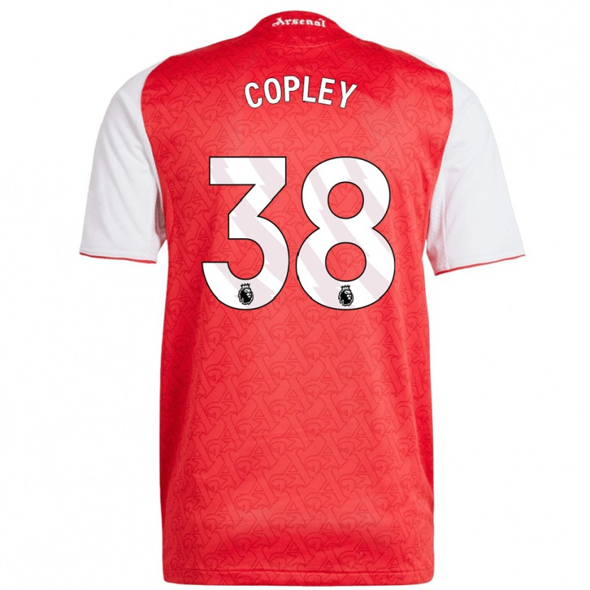 Danxen Damen Louie Copley #38 Rot Weiß Heimtrikot Trikot 2025/26 T-Shirt Österreich