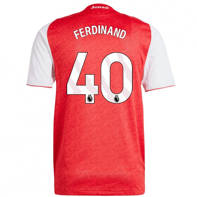 Danxen Damen Sebastian Ferdinand #40 Rot Weiß Heimtrikot Trikot 2025/26 T-Shirt Österreich