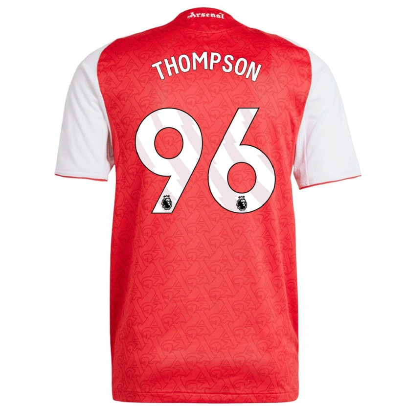 Danxen Damen Kyran Thompson #96 Rot Weiß Heimtrikot Trikot 2025/26 T-Shirt Österreich