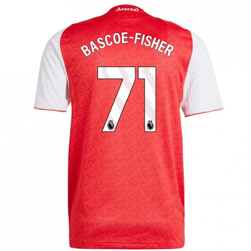 Danxen Damen Jakai Bascoe-Fisher #71 Rot Weiß Heimtrikot Trikot 2025/26 T-Shirt Österreich