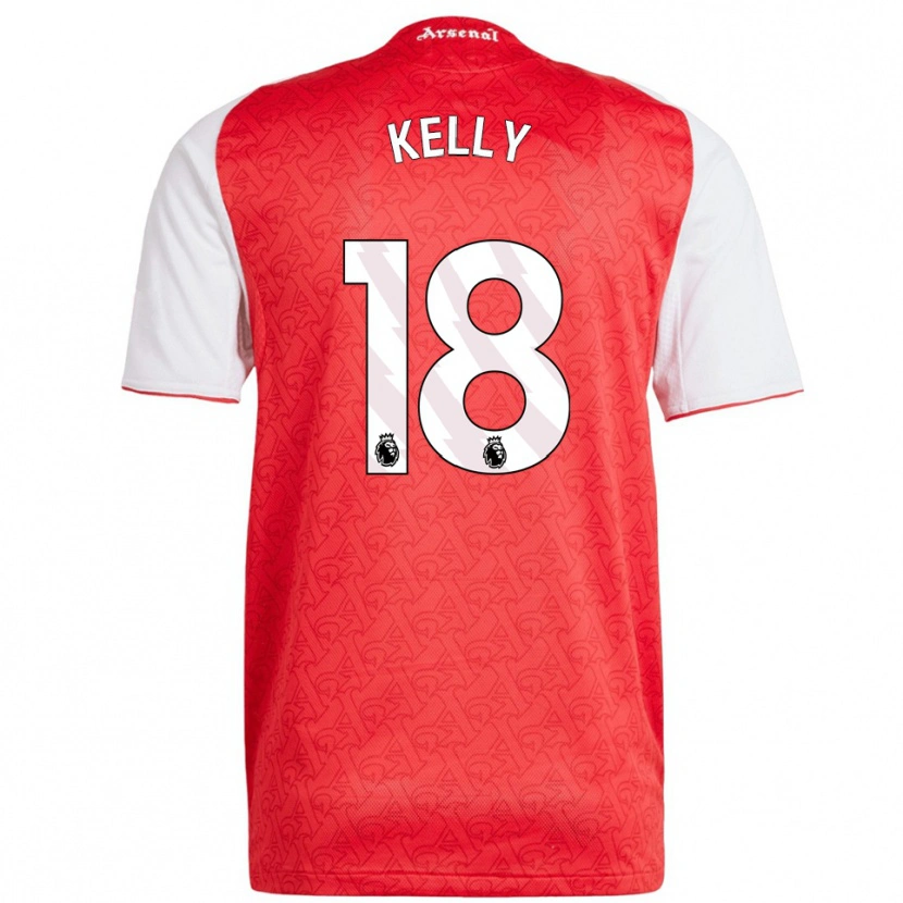 Danxen Damen Chloe Kelly #18 Rot Weiß Heimtrikot Trikot 2025/26 T-Shirt Österreich