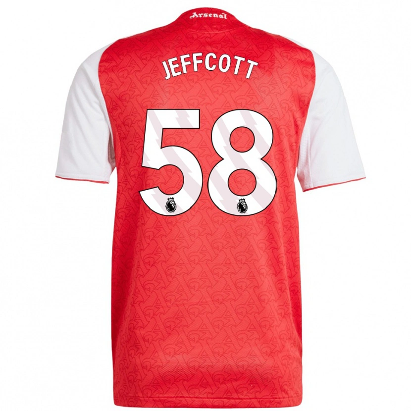 Danxen Damen Henry Jeffcott #58 Rot Weiß Heimtrikot Trikot 2025/26 T-Shirt Österreich
