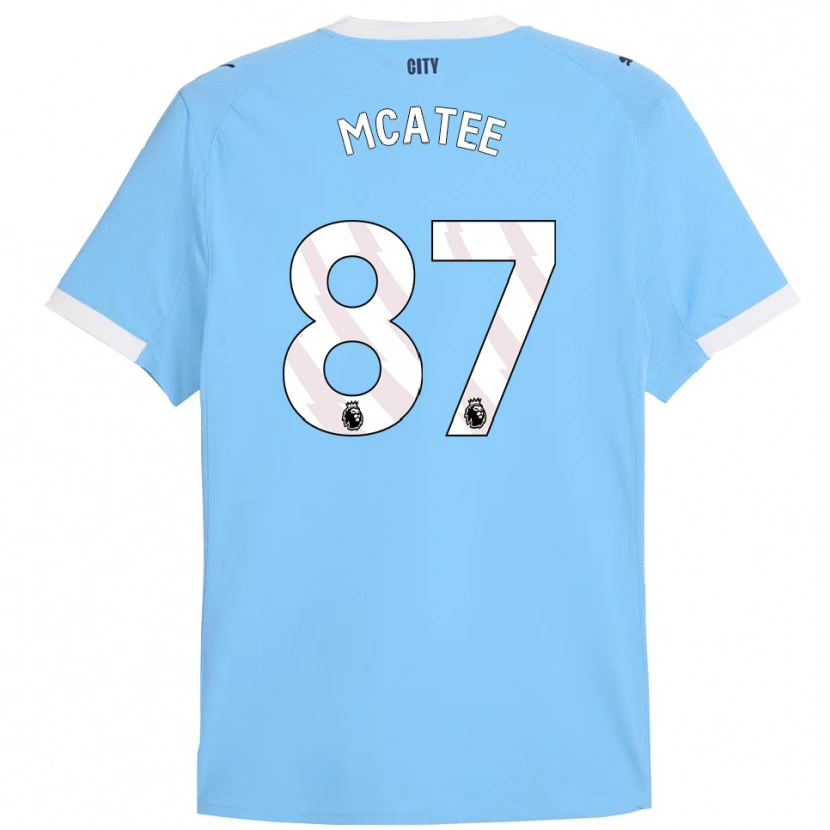Danxen Damen James Mcatee #87 Himmelblau Weiß Heimtrikot Trikot 2025/26 T-Shirt Österreich