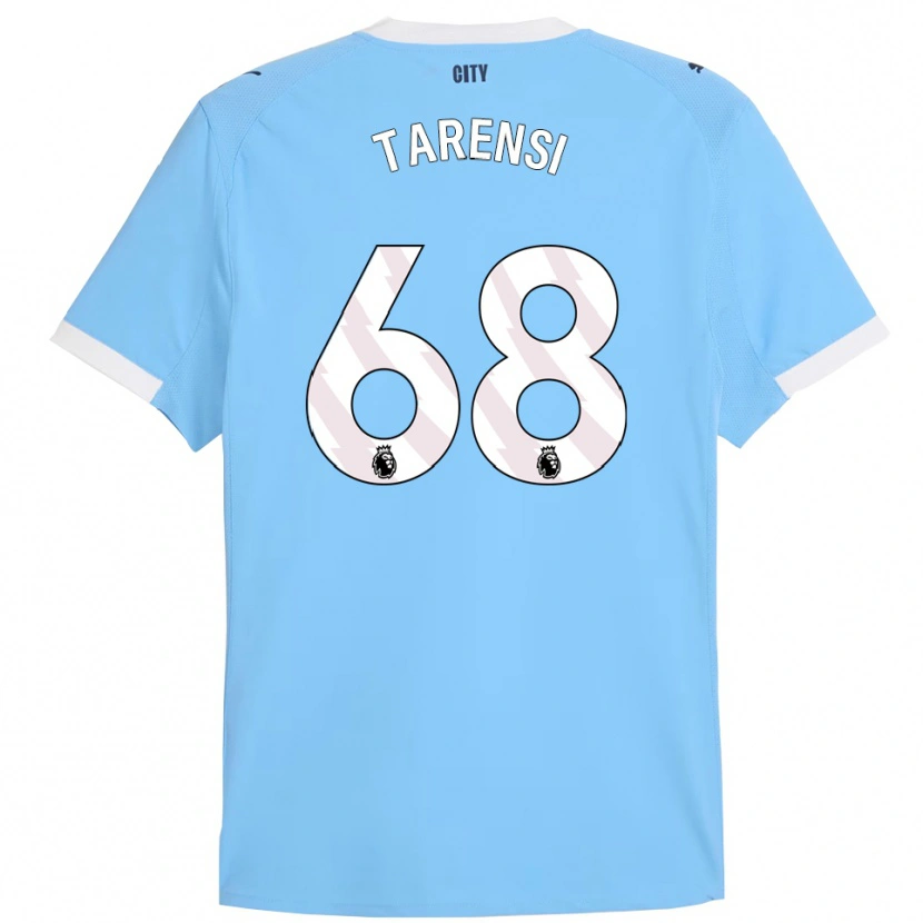 Danxen Damen Oscar Tarensi #68 Himmelblau Weiß Heimtrikot Trikot 2025/26 T-Shirt Österreich