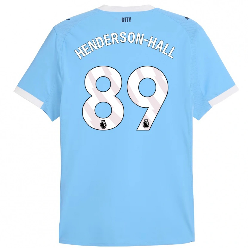 Danxen Damen Matty Henderson-Hall #89 Himmelblau Weiß Heimtrikot Trikot 2025/26 T-Shirt Österreich