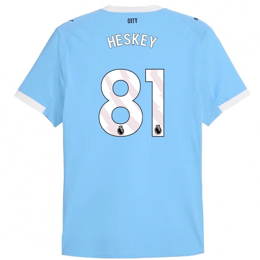 Danxen Damen Jaden Heskey #81 Himmelblau Weiß Heimtrikot Trikot 2025/26 T-Shirt Österreich