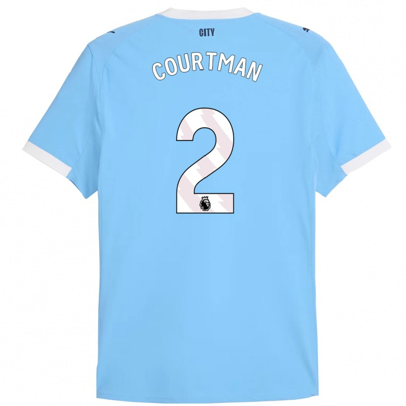 Danxen Damen Charlie Courtman #2 Himmelblau Weiß Heimtrikot Trikot 2025/26 T-Shirt Österreich