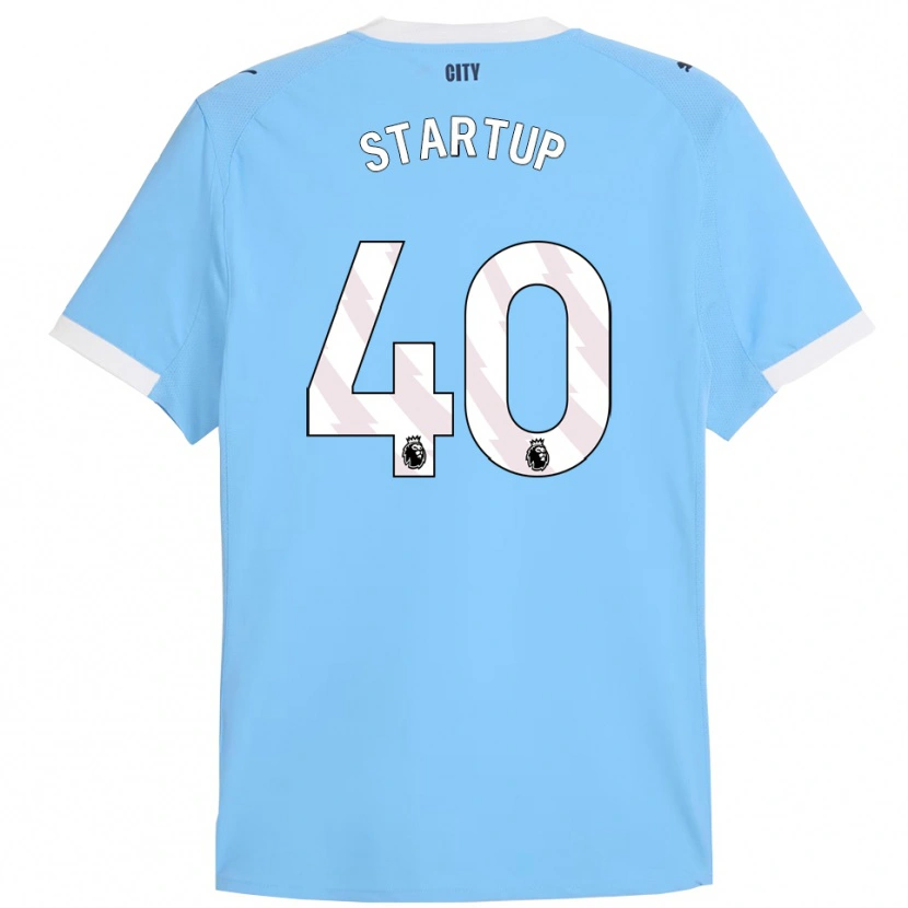Danxen Damen Katie Startup #40 Himmelblau Weiß Heimtrikot Trikot 2025/26 T-Shirt Österreich