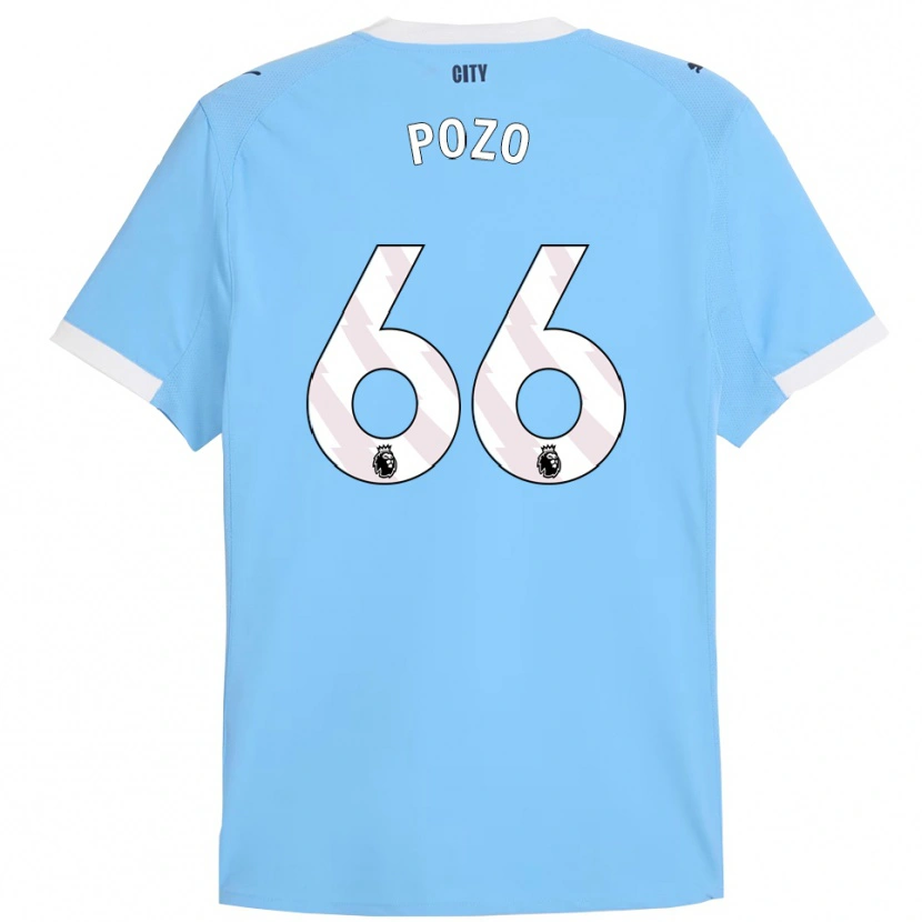 Danxen Damen Iker Pozo #66 Himmelblau Weiß Heimtrikot Trikot 2025/26 T-Shirt Österreich