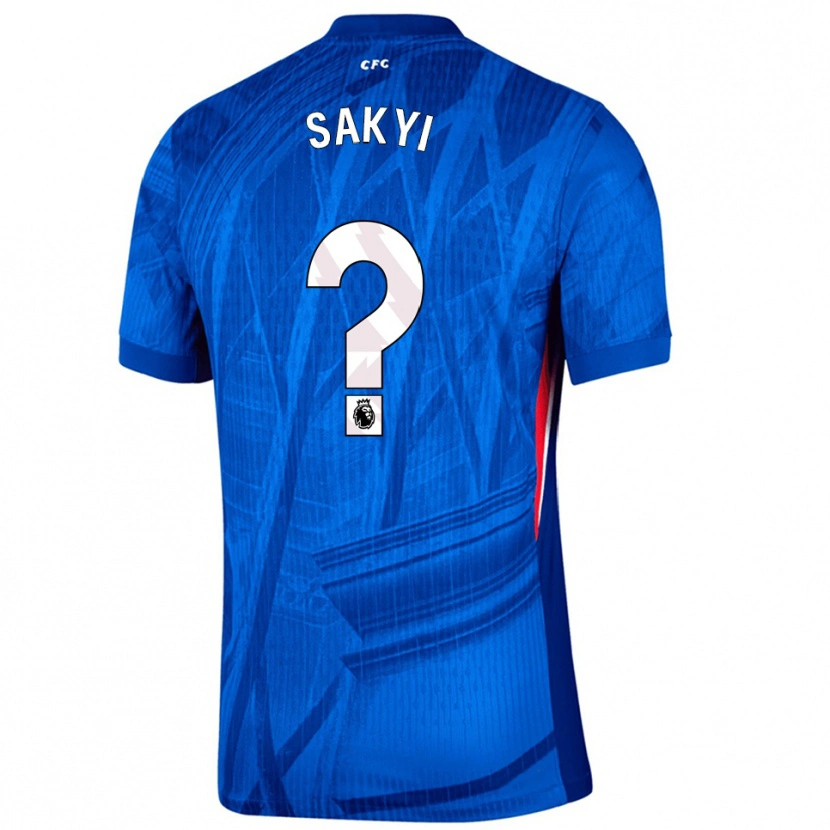 Danxen Damen Samuel Rak-Sakyi #0 Blau Weiß Heimtrikot Trikot 2025/26 T-Shirt Österreich