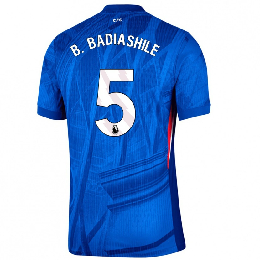 Danxen Damen Benoît Badiashile #5 Blau Weiß Heimtrikot Trikot 2025/26 T-Shirt Österreich