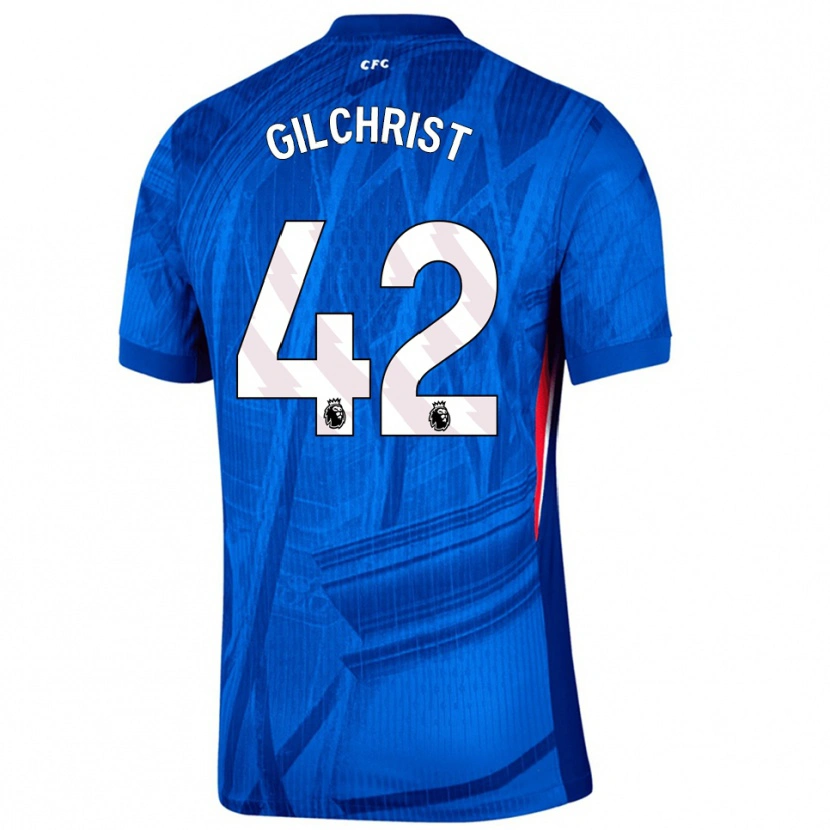 Danxen Damen Alfie Gilchrist #42 Blau Weiß Heimtrikot Trikot 2025/26 T-Shirt Österreich