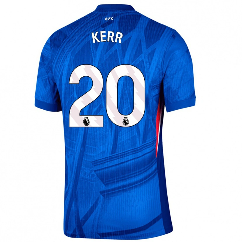 Danxen Damen Sam Kerr #20 Blau Weiß Heimtrikot Trikot 2025/26 T-Shirt Österreich