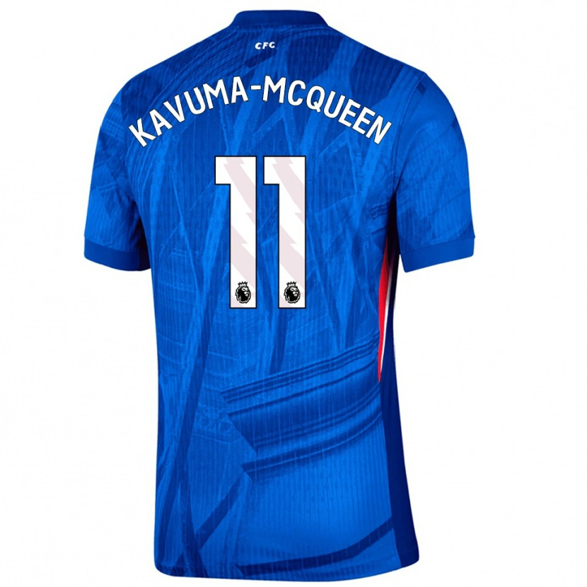Danxen Damen Ryan Kavuma-Mcqueen #11 Blau Weiß Heimtrikot Trikot 2025/26 T-Shirt Österreich