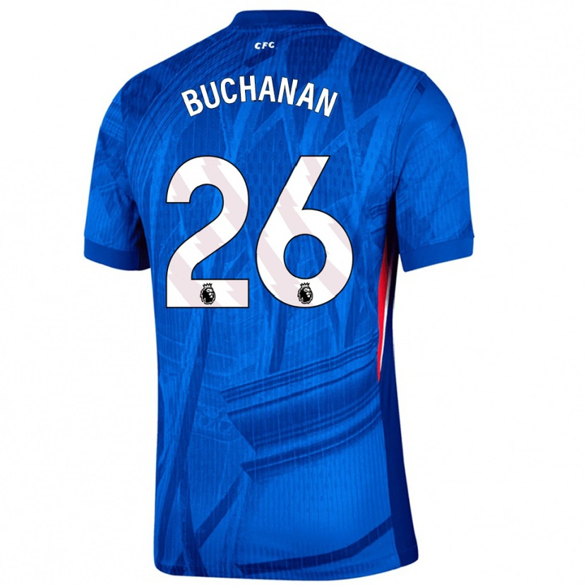 Danxen Damen Kadeisha Buchanan #26 Blau Weiß Heimtrikot Trikot 2025/26 T-Shirt Österreich
