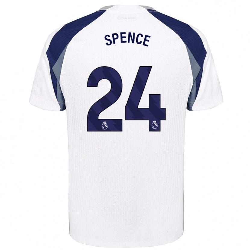 Danxen Damen Djed Spence #24 Weiß Marineblau Heimtrikot Trikot 2025/26 T-Shirt Österreich