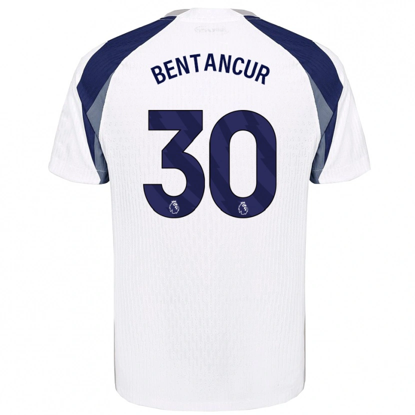 Danxen Damen Rodrigo Bentancur #30 Weiß Marineblau Heimtrikot Trikot 2025/26 T-Shirt Österreich