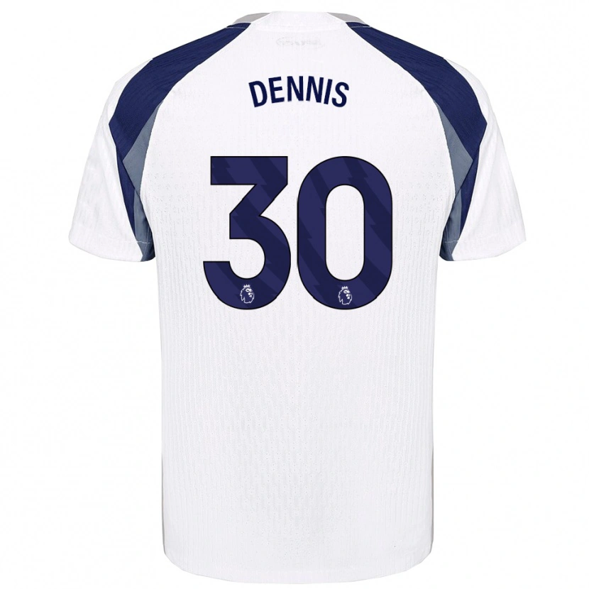 Danxen Damen Araya Dennis #30 Weiß Marineblau Heimtrikot Trikot 2025/26 T-Shirt Österreich