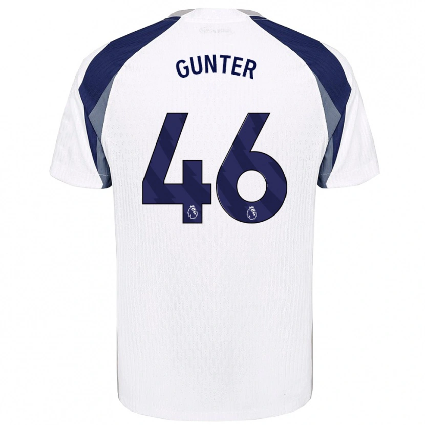 Danxen Damen Luca Gunter #46 Weiß Marineblau Heimtrikot Trikot 2025/26 T-Shirt Österreich